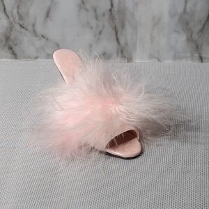 Just‎ the Right Shoe By Raine Va Va Voom Mini Ceramic Pink Shoe Figurine